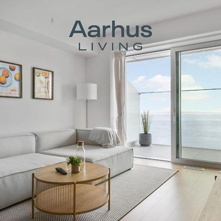 Endless Ocean Views With Private Balcony Daire Århus Dış mekan fotoğraf